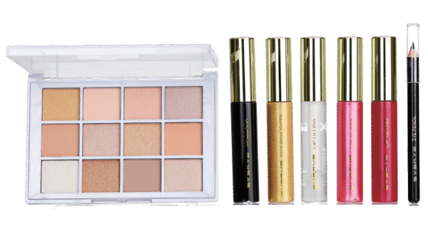SPK-23016-EG-M Twelve-color eyeshadow and lip makeup set for the entire face and eyes